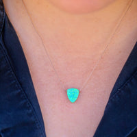 Limited Edition Kiwi Bello Opal Shield Necklace For Believe In Magic