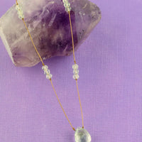 Limited Edition Prasiolite Necklace for I Love You