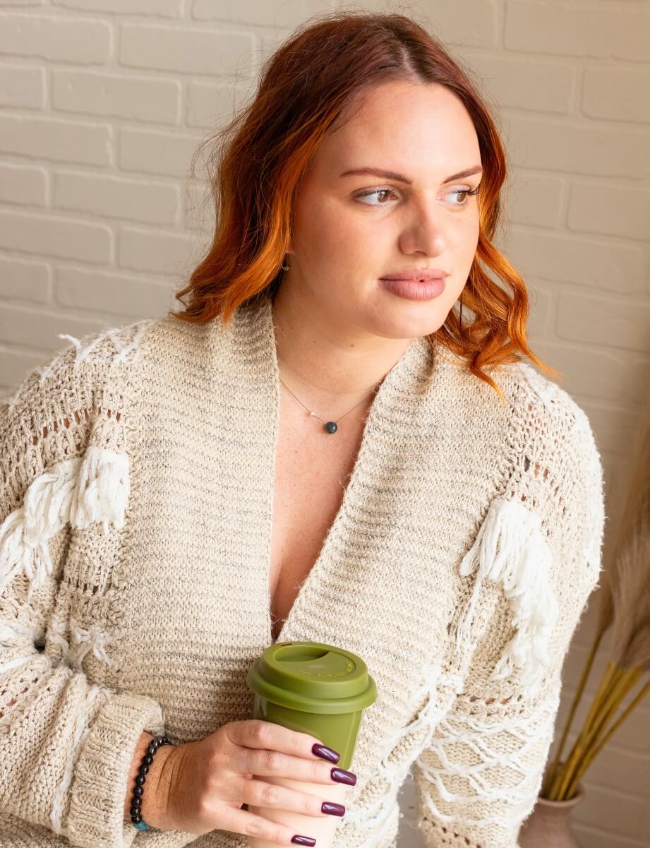 Labradorite &amp; Pearl Goddess Necklace for You Are Resilient