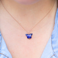 Lapis Lazuli Butterfly Super Power Necklace