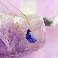 Lapis Lazuli I Love You To The Moon & Back Necklace