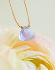 Lavender Crystal Soul Shine Necklace for Celebrate