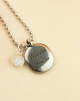 Charm Necklace Moonstone Dream