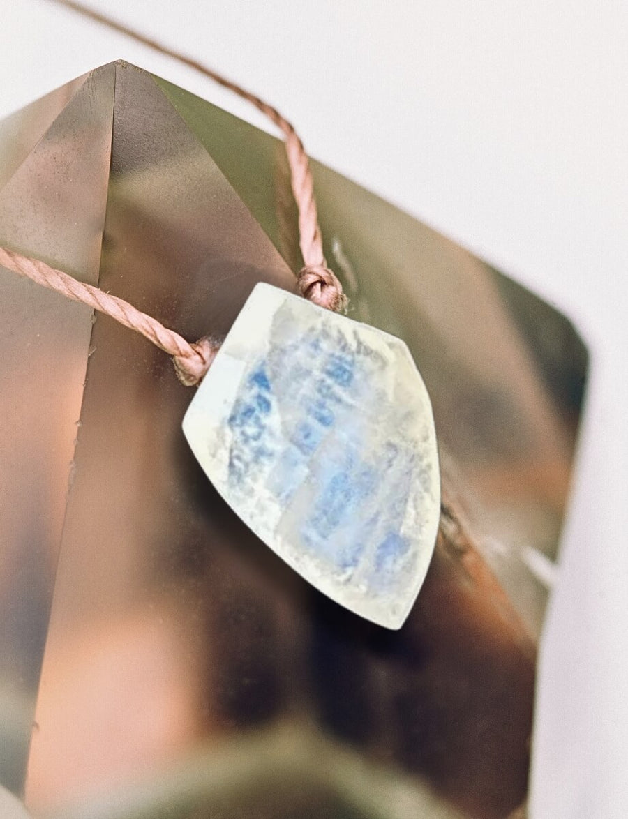 Asheville Strong Moonstone Necklace