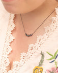 Limited Edition Petite Peacock Pearl Necklace for Shine On