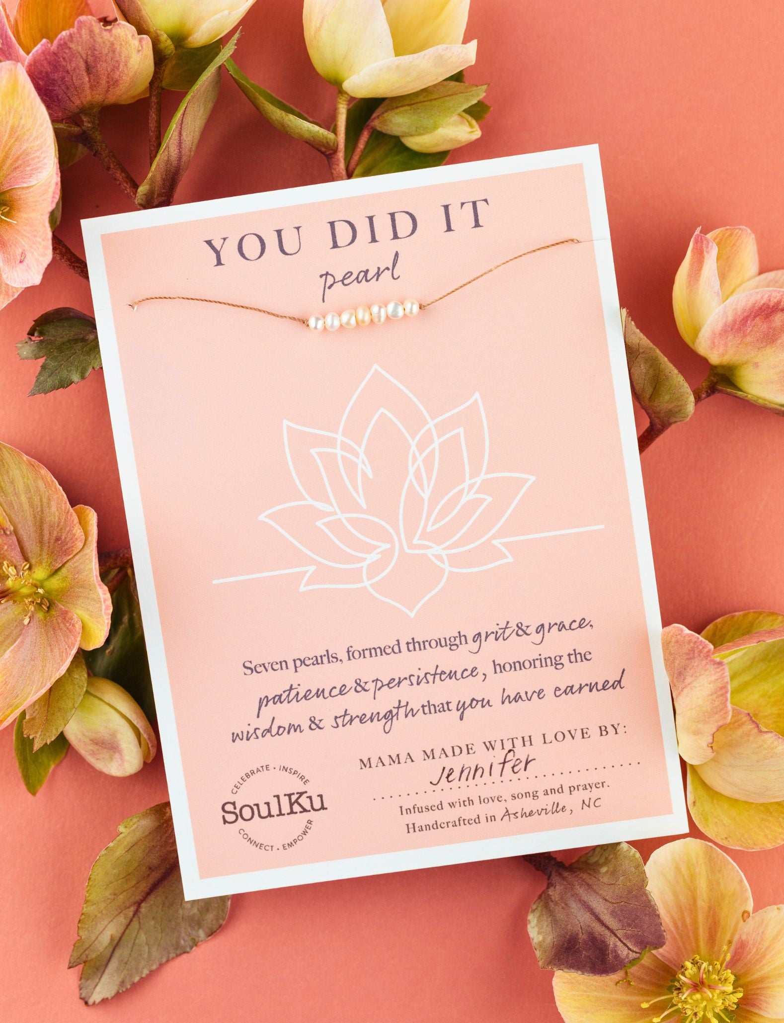 Limited Edition Pearl Necklace for You Did It!