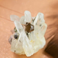 Petite Smoky Quartz Pentagon Super Power Necklace