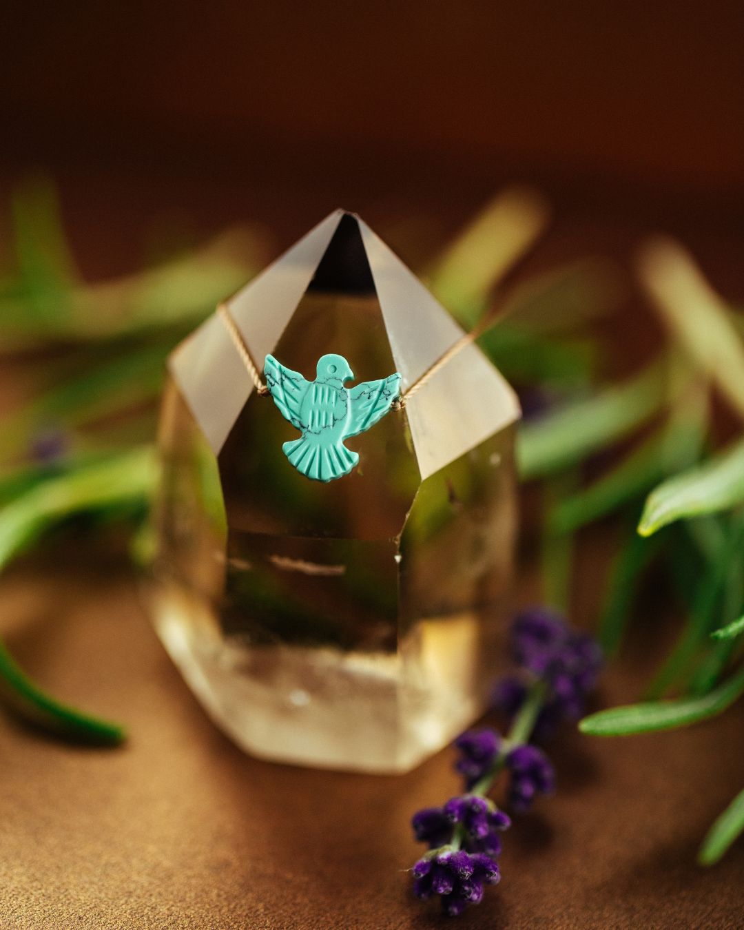 Limited Edition Turquoise Thunderbird Necklace for Protected &amp; Magical