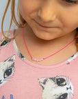 Rose Quartz Little Wishes KIDS Necklace for Love