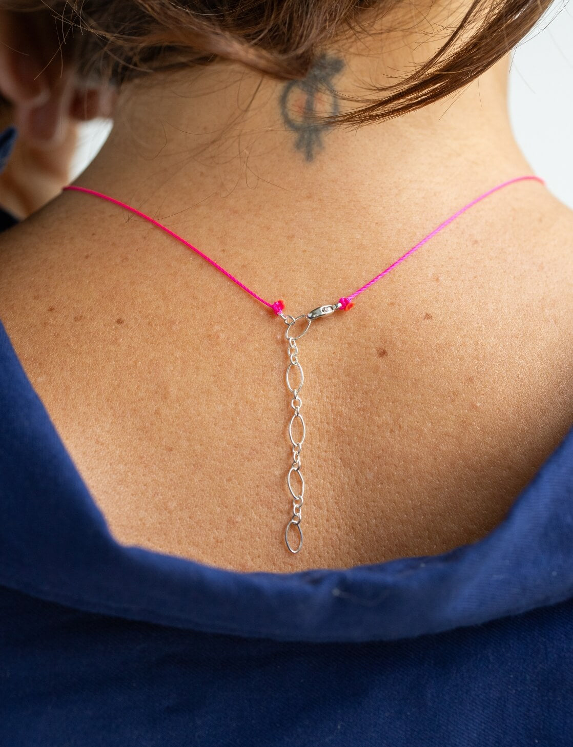 Rose Quartz Little &amp; Big Wishes Love Necklace Set