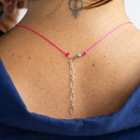 Rose Quartz Little & Big Wishes Love Necklace Set