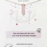 Rose Quartz Dream Necklace for Love