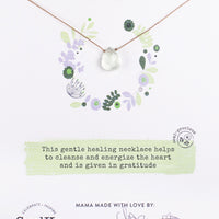 Green Fluorite Soul-Full of Light Necklace for Thank You