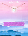 Asheville Strong Opaline Crystal Necklace