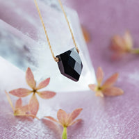 Black Spinel Empowering Necklace for She Believed