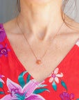 Sunstone Beam Necklace for You Are Amazing