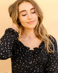 Limited Edition Sunstone Drop Necklace for Happy Birthday