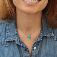 Turquoise Alchemy Necklace for Dare Greatly