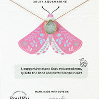 Milky Aquamarine Alchemy Necklace for Beautiful Mom