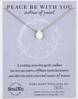 Mother of Pearl Soul-Full of Light Necklace for Peace Be With You