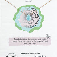 Larimar Luxe Necklace for Beautiful Mom