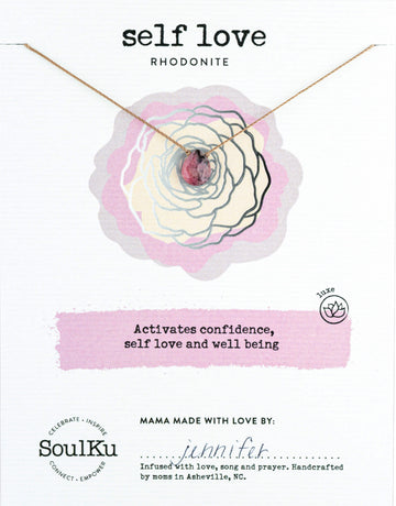 Rhodonite Luxe Necklace for Self Love