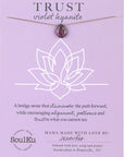 Limited Edition Violet Kyanite Necklace for Trust