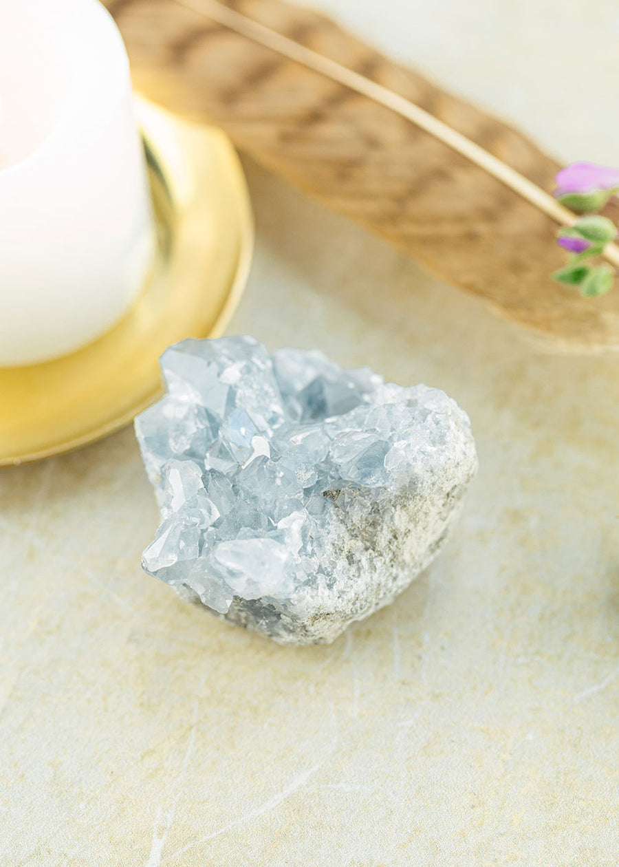 Celestite Geode for Tranquility