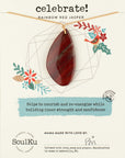 Rainbow Red Jasper Celebrate Necklace