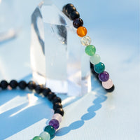 SoulKu - Pride Rainbow Gemstone Bracelet - Large