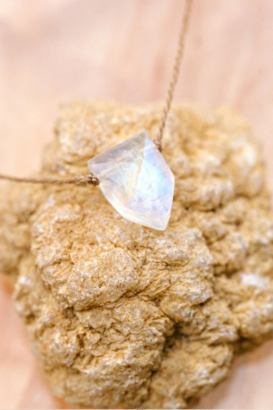 Moonstone Empowering Necklace for Strong Women