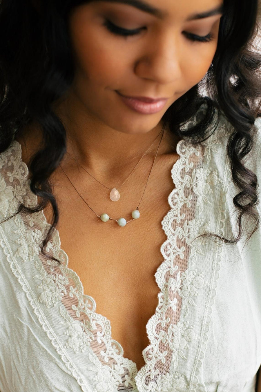 Morganite Luxe Necklace for Divine Love