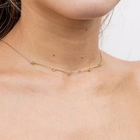 Peridot Celestial Necklace for Radiant
