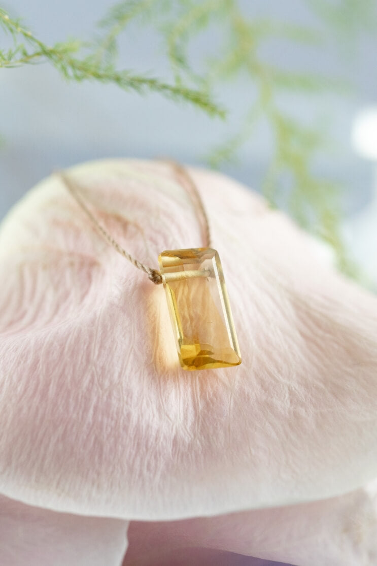 SoulKu - Citrine Refined Necklace for Manifest