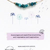 Apatite Seed Necklace for Anything Is Possible