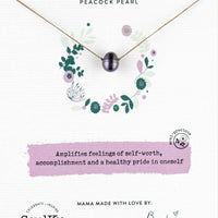 Peacock Pearl Soul-Full of Light Necklace for Shine