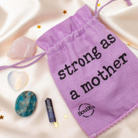 SoulKu - Strong As A Mother Gemstone Pouch