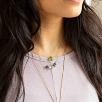 Vesuvianite Luxe Necklace for Rock Your Life