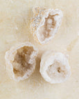 SoulKu - Druzy White Agate Geode for Inner Harmony